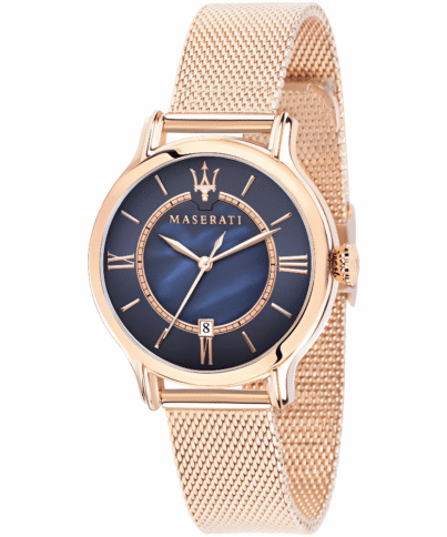 Maserati R8853118503 Epoca Blue Mother Of Pearl Dial Ladies Watch